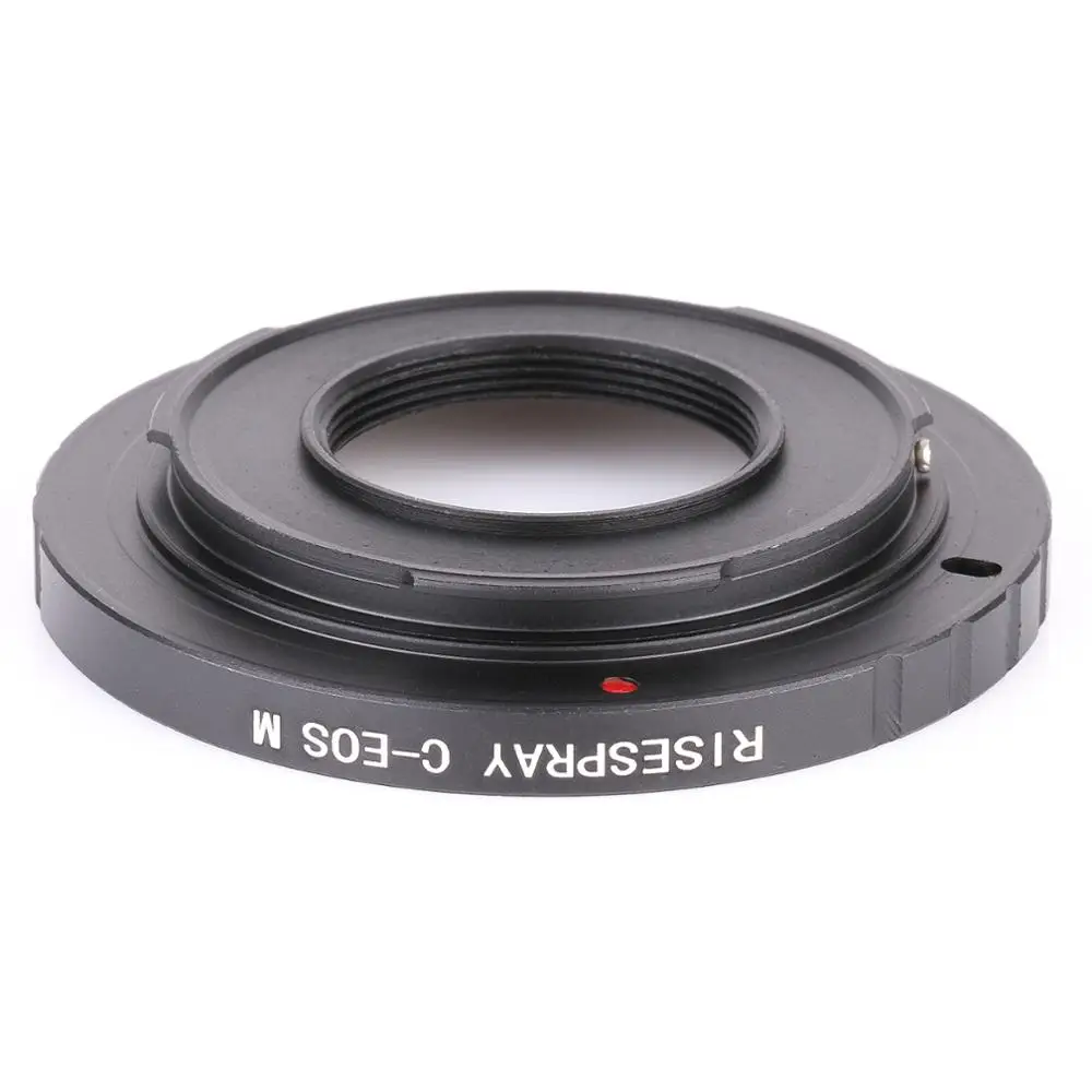 RISESPRAY C-EOSM Алюминиевый металлический адаптер для Canon EF-M C Крепление объектива к EOSM