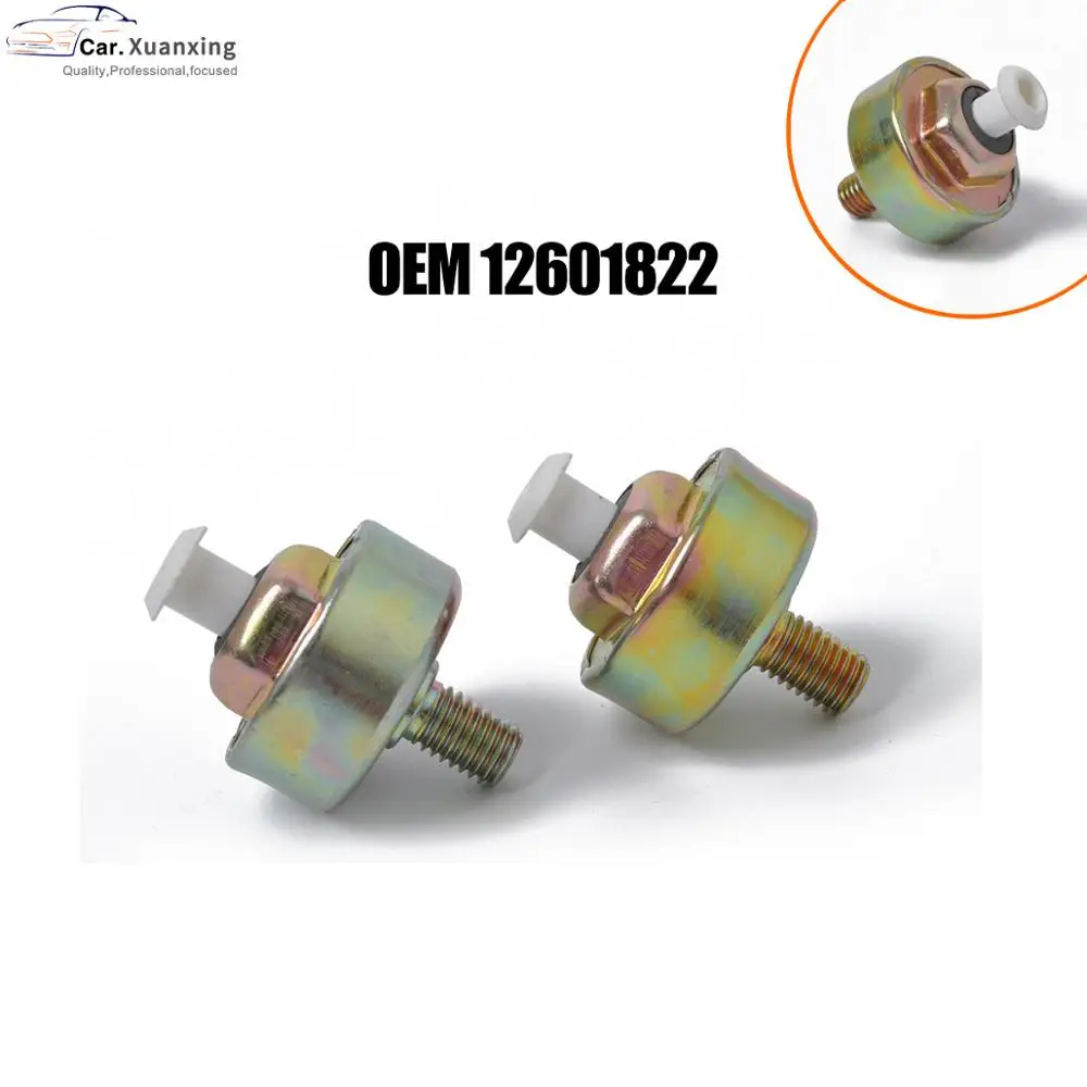 

2Pcs Knock Sensor Wire Harness Kit Replacement Parts OEM 12601822 For Buick Cadillac Chevrolet