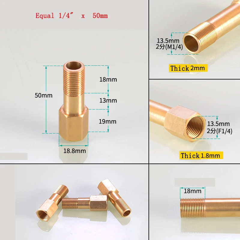 Латунные фитинги для труб 1/8