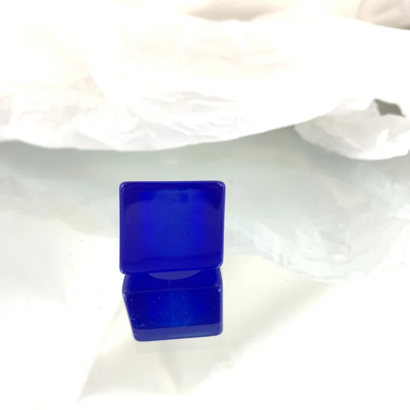 

2021 New Korea Transparent Acrylic Resin Rings Geometric Square Round Ring Colorful for Women Girls Jewelry Gifts