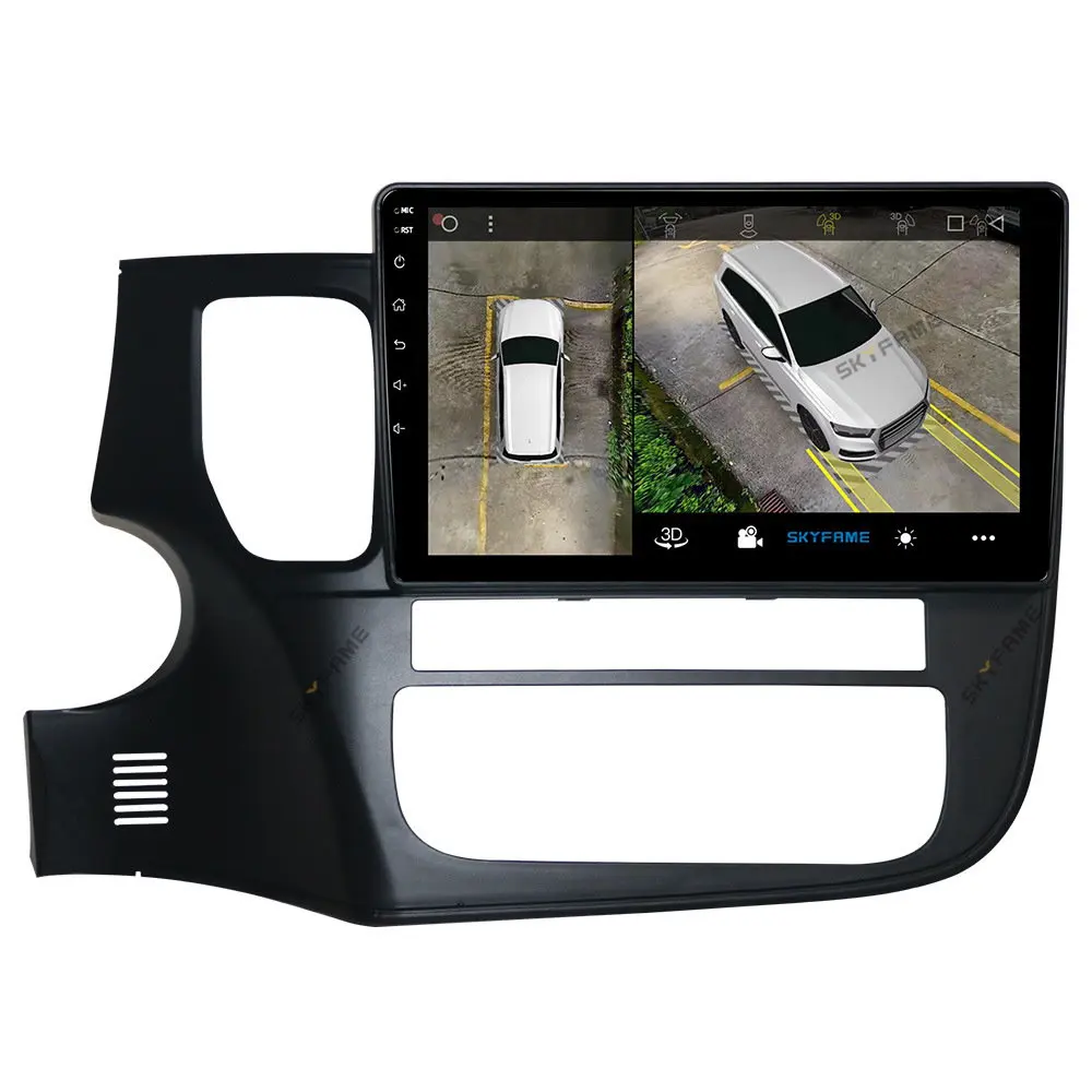 Для Mitsubishi Outlander 2013-2017 автомобильные аксессуары Android мультимедийный плеер радио