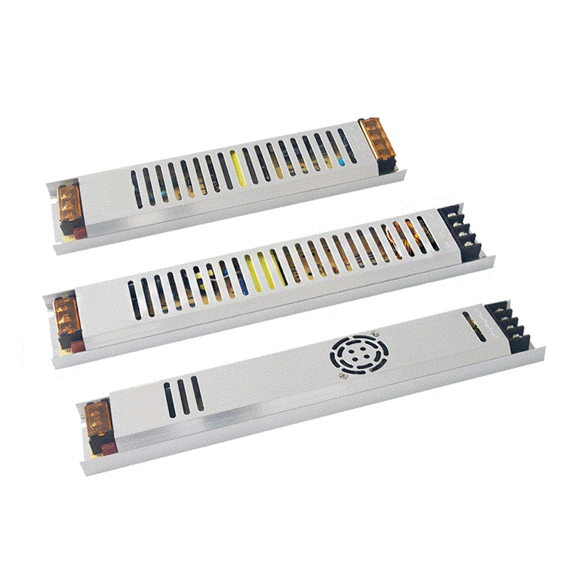 DC 12V 24V Ультратонкий Тонкий светодиодный драйвер импульсный источник питания 24W 36W