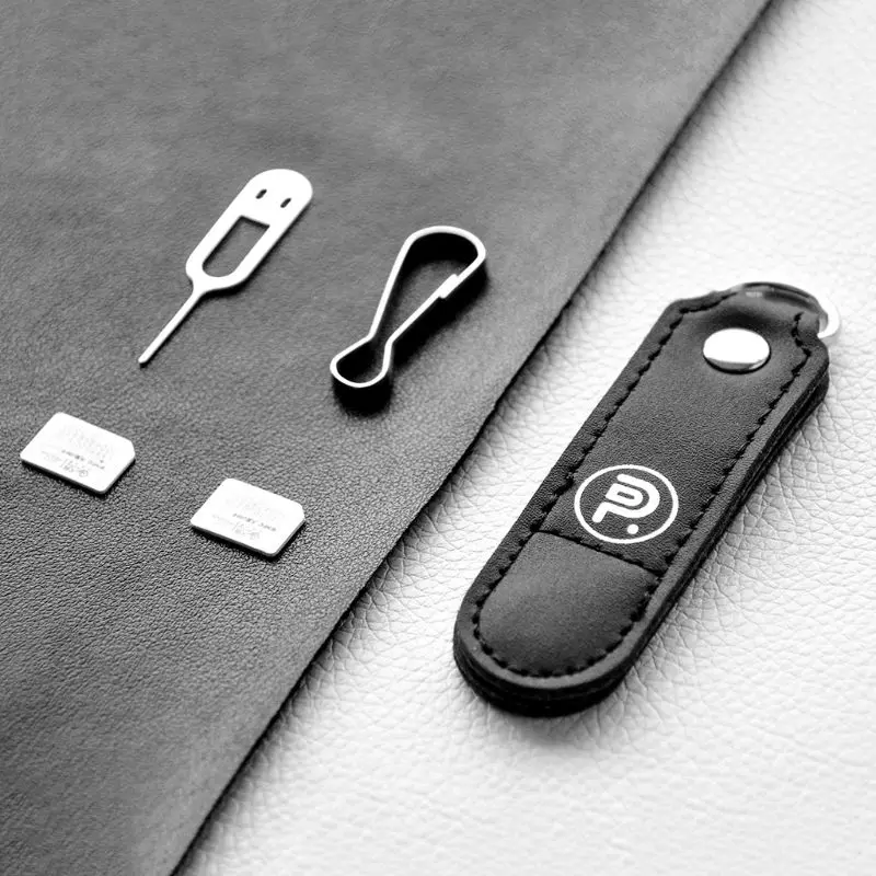 Сумка для хранения Micro SD TF карта памяти держатель PU кожаный чехол Извлечение Pin