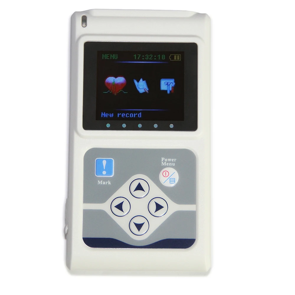 CONTEC TLC5000 ЭКГ Holter динамическая машина 12 выводов 24 часа система записи монитор |