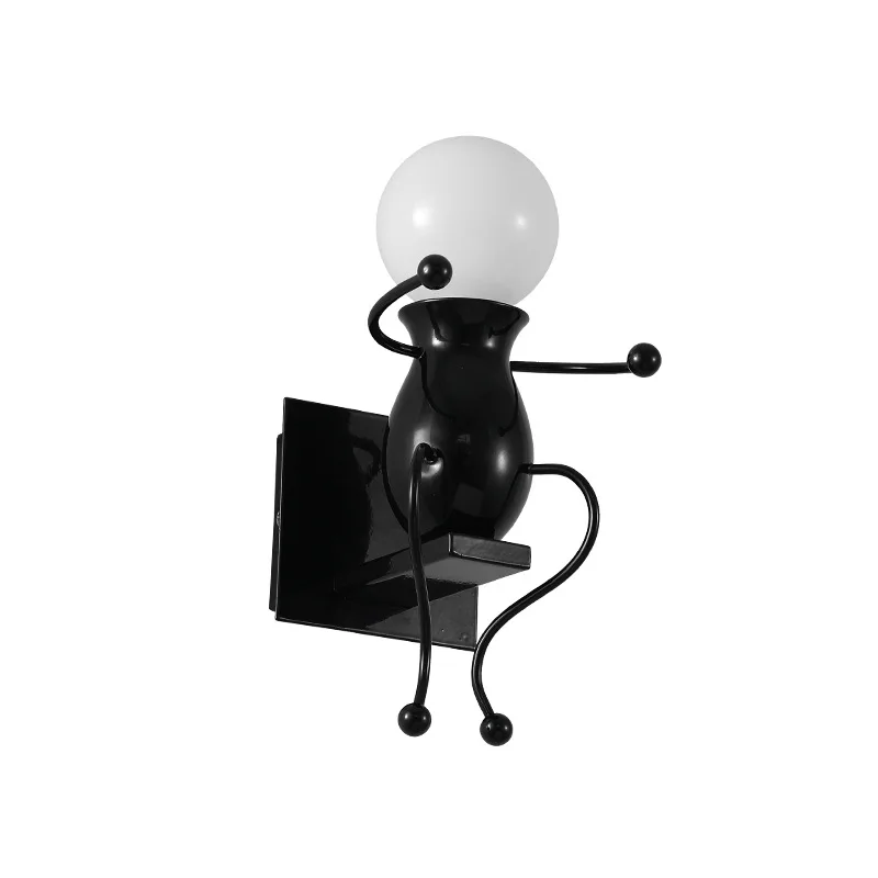 

fashion post-modern creative wall lamp children's wall lamp bedside lamp creative light corridor room decor led wall light