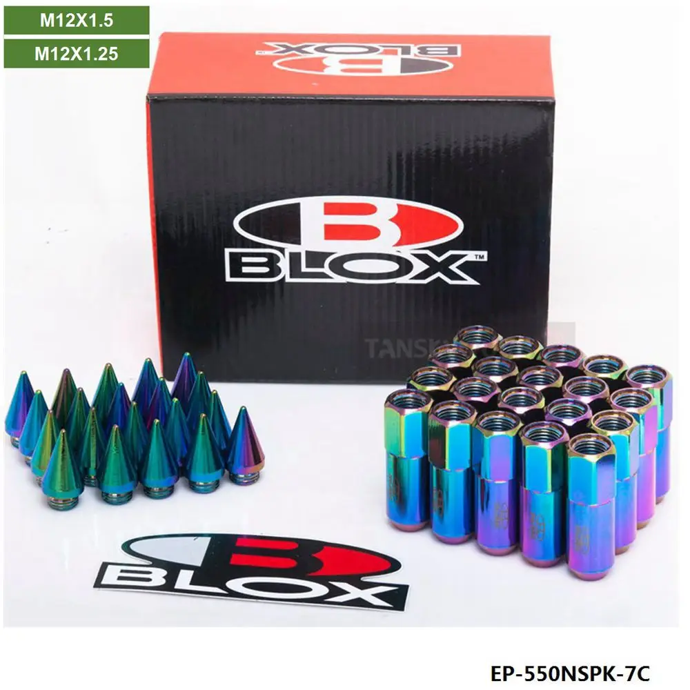Гайки для колеса Blox M12X1.5/ M12X1.25 расширенный тюнер обода гайки гонок Jdm EP 550NSPK AF|rim lug