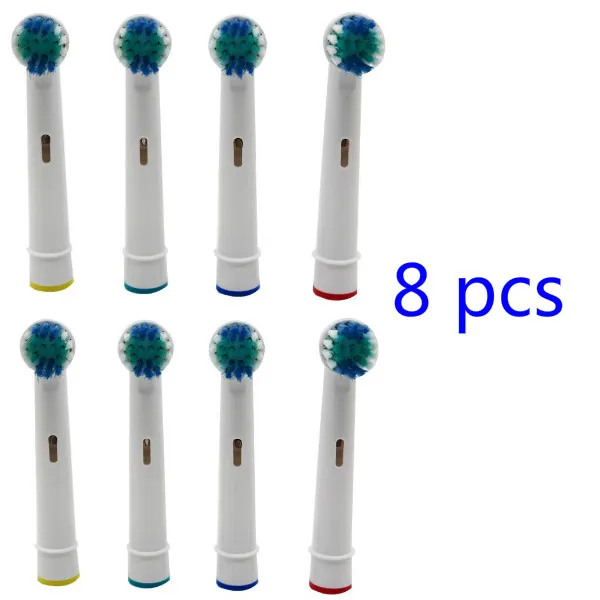 

8pcs Replacement Toothbrush Heads for Braun Oral B Soft Bristles (8pcs/2packs)