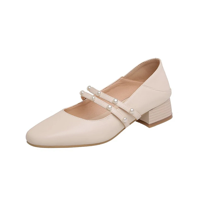 

Тонкие Туфли Мэри Джейн с квадратным носком; Женские туфли на высоком каблуке; Женские туфли-лодочки; Большие размеры