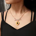 Новое креативное Украшение Hello Miss, жемчужное ожерелье с подвеской в виде подсолнуха, женское ожерелье, ювелирные изделия