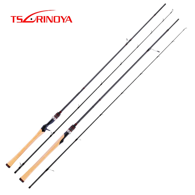 

TSURINOYA Fishing Rod ELITE Ⅲ 1.95m 2.03m 2.09m 2.13m L M ML MH FUJI Accessories Lure Casting Rod Spinning Rod Carbon Bass Olta