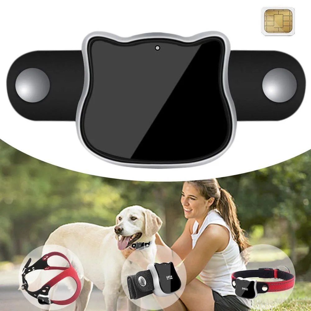 

Pet GPS Tracker Smart Tracking Anti-loss Devices Voice Tracking P65 Waterproof Suitable For Small Pets Such As Dogs And Cats
