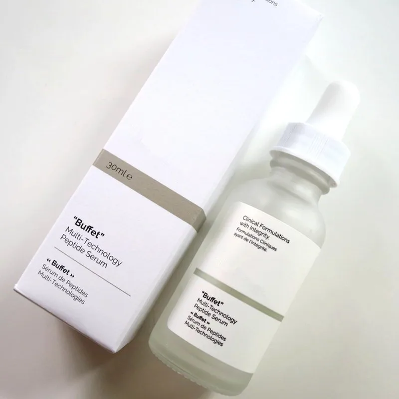 

Buffet Multi-effect Comprehensive Serum Ordinary Multi-Technology Peptide Repair Face Anti-wrinkle Anti-Aging Makeup Prime 30ml
