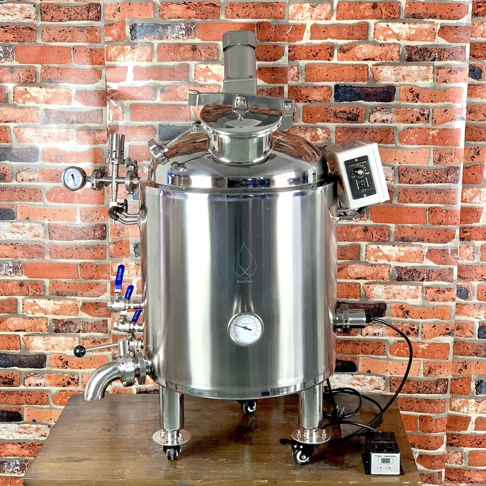 80л двухслойный/паровой котел дистилляционный бак бак. Бак для микро пивоварни.