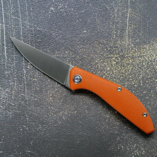 Складной нож TIGEND SIGMA D2 blade G10+ стальная ручка для охоты выживания кемпинга кухонные ножи для фруктов Карманный EDC практичные инструменты - Цвет: orange
