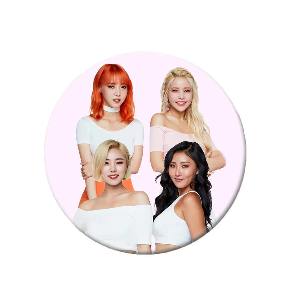 Корейская популярная женская брошь Лиги MAMAMOO значок рюкзак пуговицы для одежды