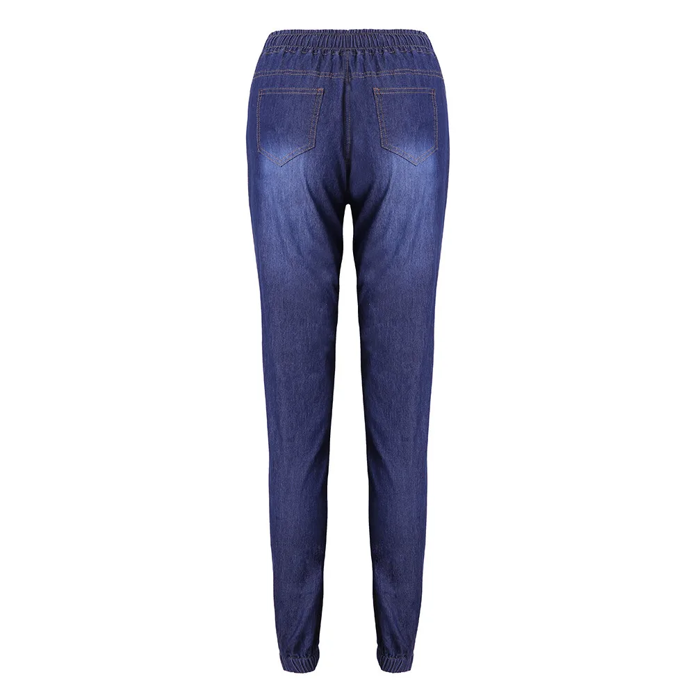 Женские узкие джинсы SAGACE джинсовые брюки-карандаш с высокой талией и карманами