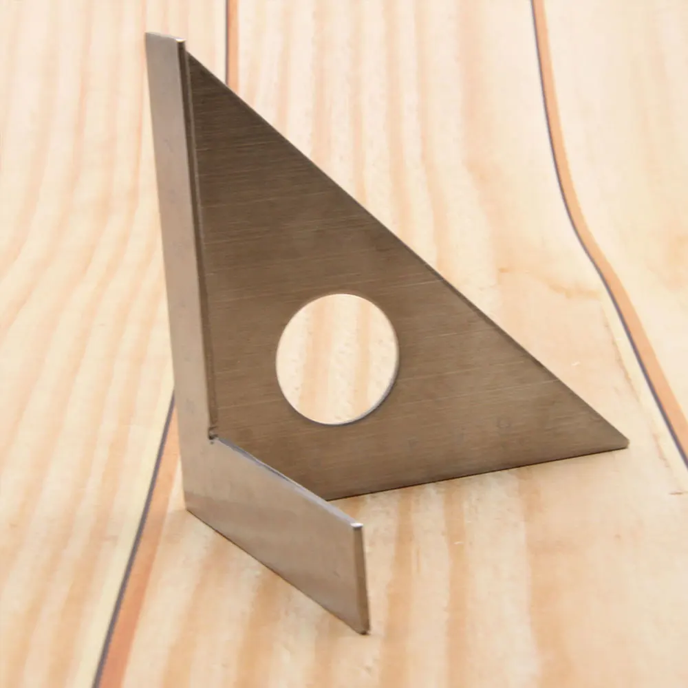 Многофункциональная плотницкая линейка из нержавеющей стали угол линейки под