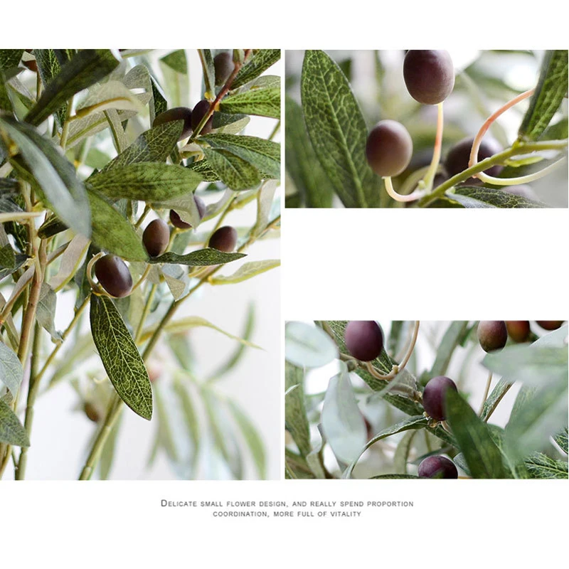 10 шт. Скандинавское домашнее Моделирование зеленых растений искусственных