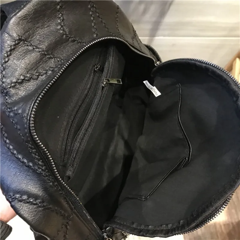 

Students Girls Big Capacity Backpack Pu Leather Sequins Bagpack Womens Softshell Travel Backpack Casual Schoolbag Satchel Bag