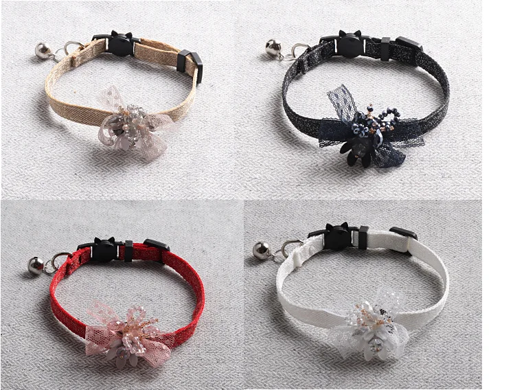 5 видов цветов Ошейник с бантом и для кошек | Дом сад