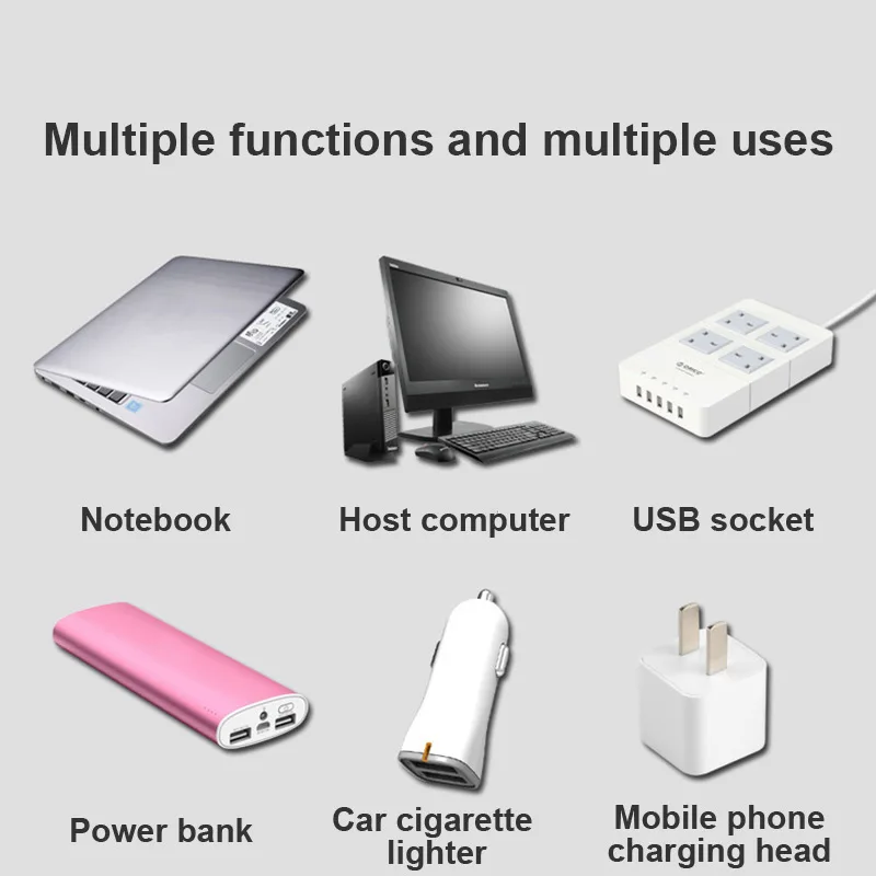 4 шт. светодиодные мини-USB лампы для автомобиля | Автомобили и мотоциклы