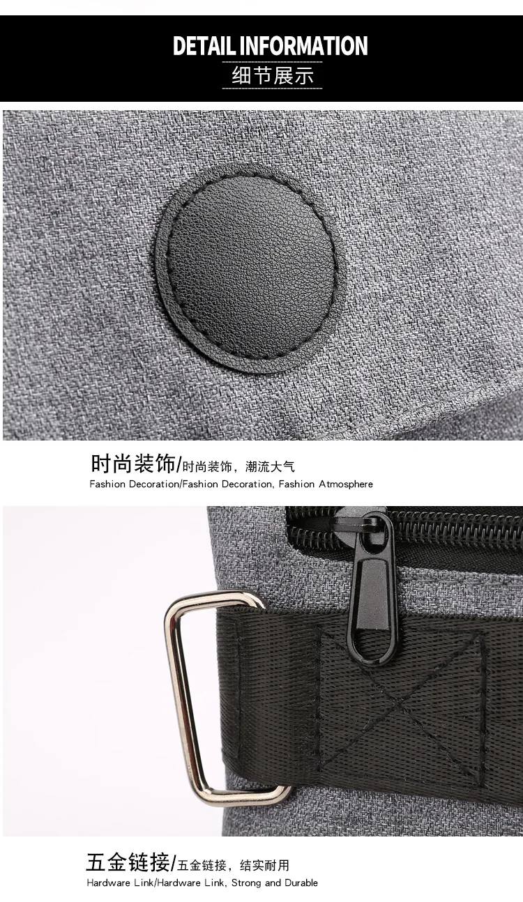 new men's shoulder bag outdoor sports chest bag casual multi-function Messenger bag