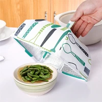 mini creative foldable small food insulation cover kitchen gadgets aluminum foil food cover kitchen accessories kitchen goods