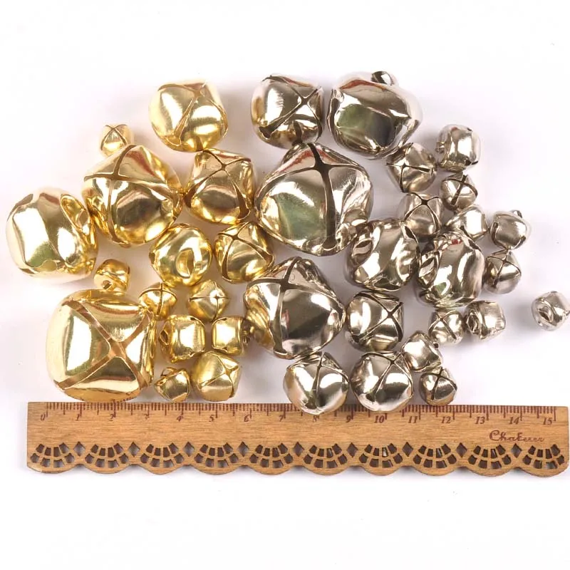 Серебряные/Золотые колокольчики Рождественское украшение подвесная X Железный