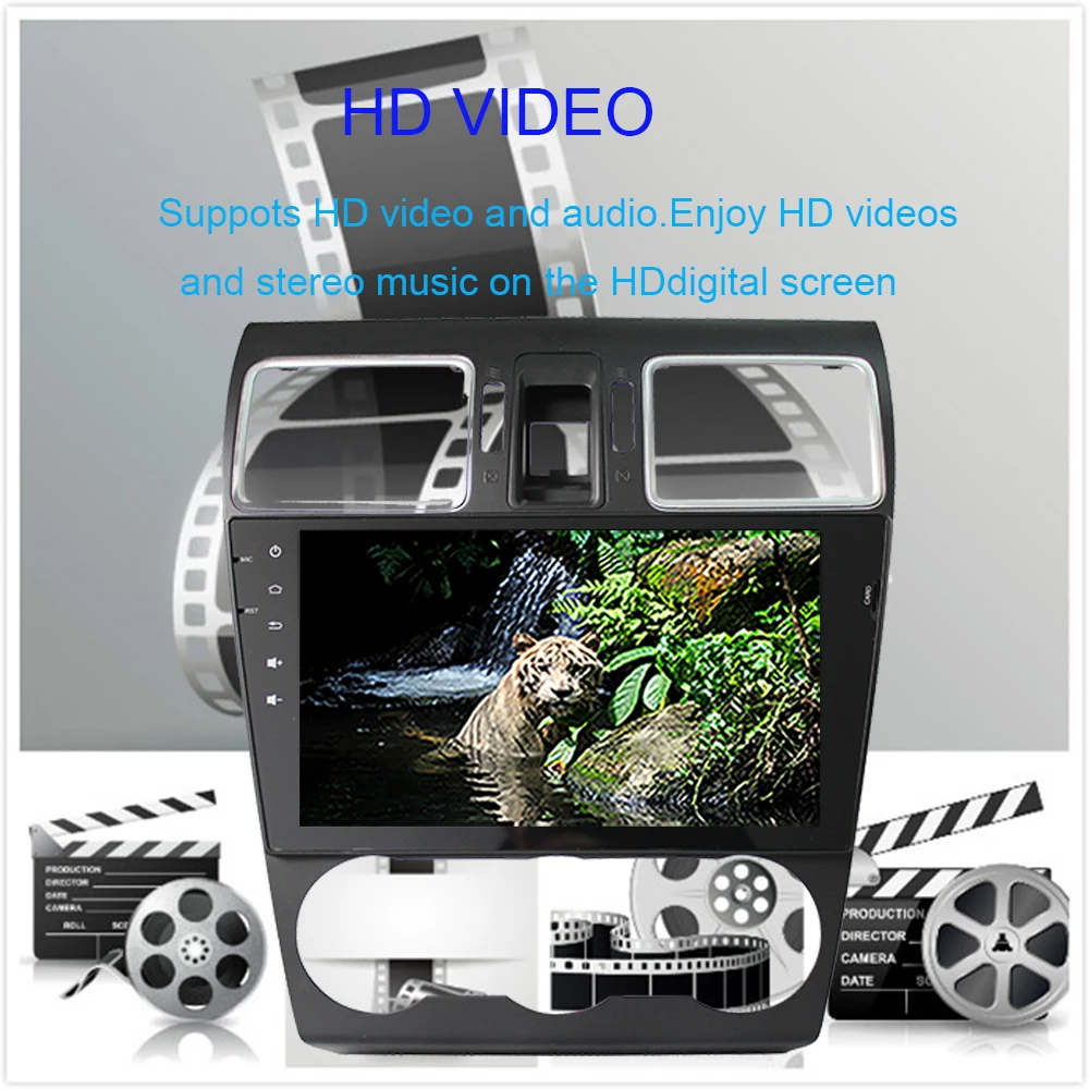 9-дюймовый Восьмиядерный Автомобильный GPS-навигатор Android 10 0 для Subaru Forester 2015-2022