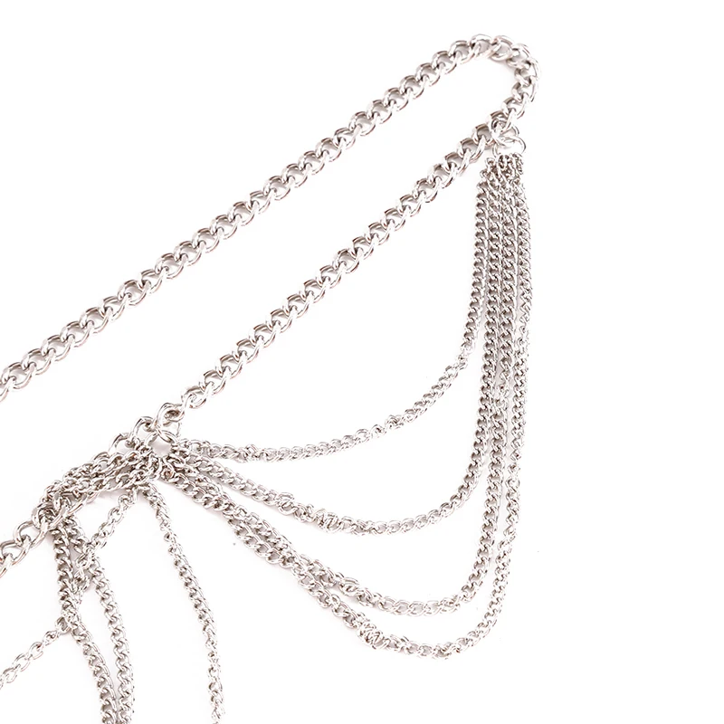 

New Women Retro Gold Silver Belts Waistbands All-match Multilayer Long Tassel For Party Jewelry Dress Waist Chain Belt