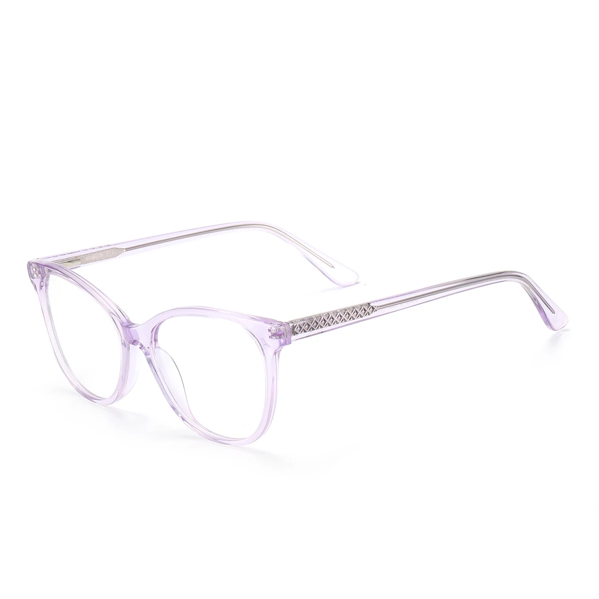 

Men And Women Round Acetate Full Rim Optical Spectacles Frame With Spring Hinge For Myopia Prescription Lenses