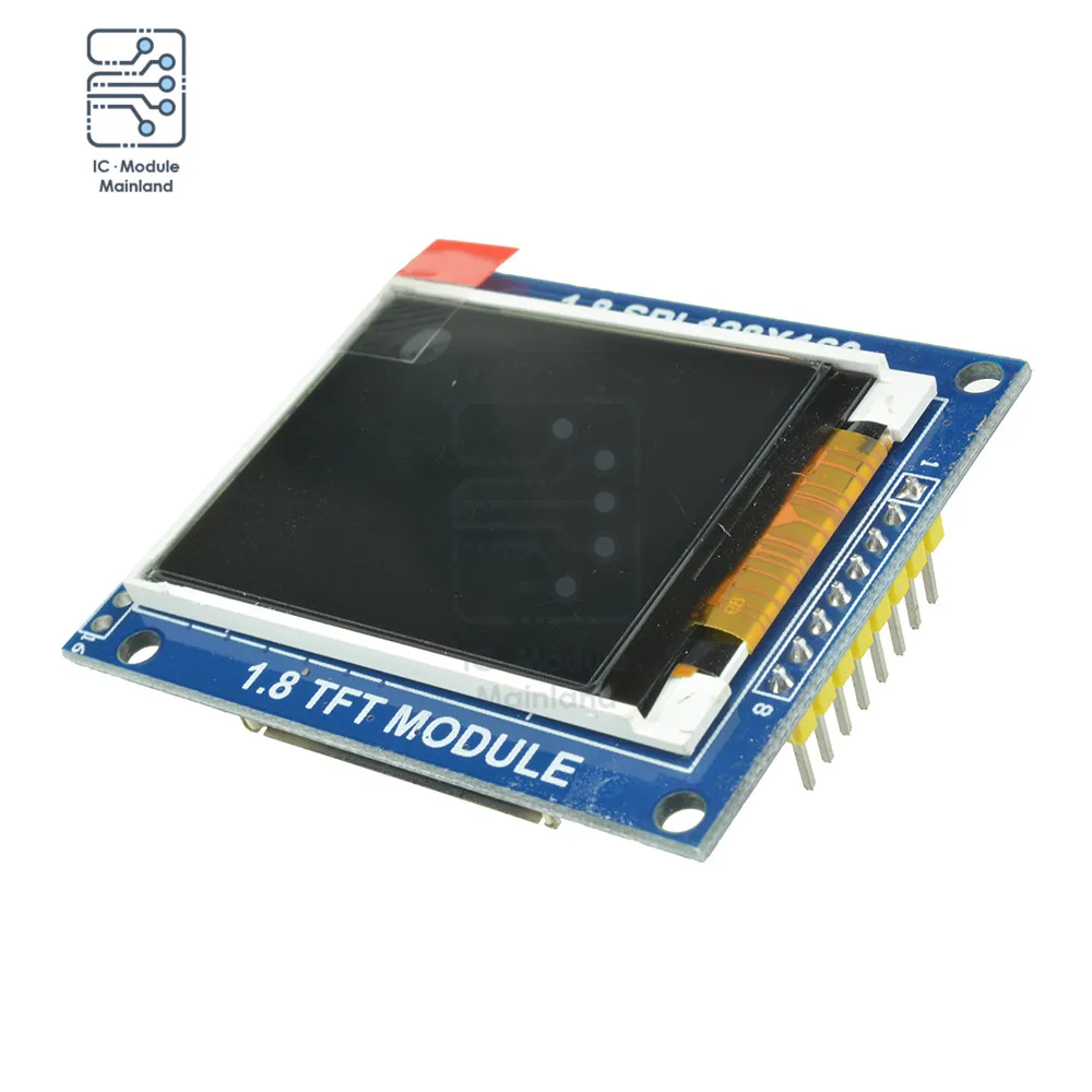 

1.8inch TFT LCD Module Display Serial SPI Inerface 128x160 Resolution with PCB Adapter IC Cmmpatible 1602 5110