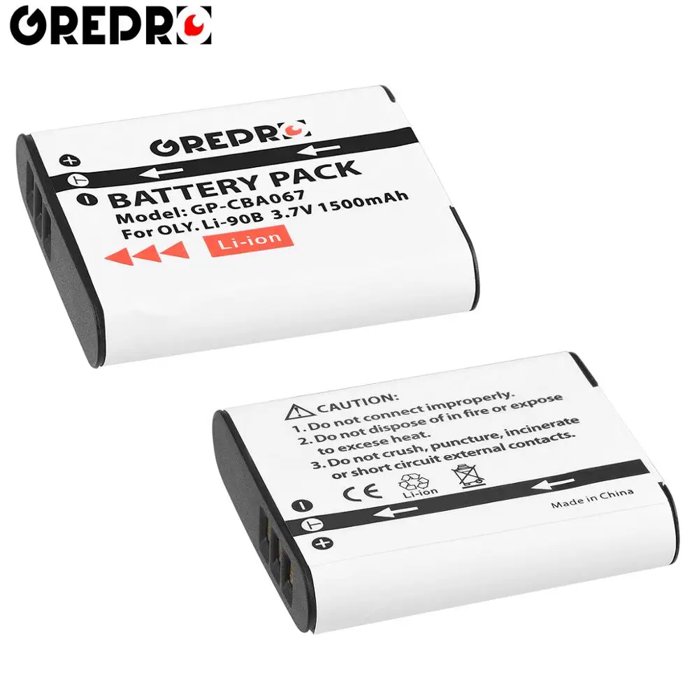 2x Li-90B Li 90B Li-92B Li92B батарея + ЖК-зарядное устройство USB для Olympus Tough TG-6 TG-5 TG-3 T tg-трекер