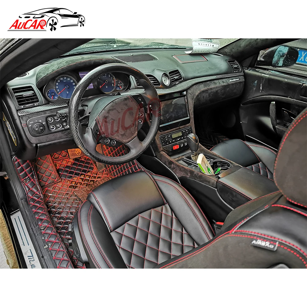 AuCAR " Android 8,1 DIN Автомобильный мультимедийный Радио стерео для Maserati GT/GC GranTurismo 2007- gps навигация автомобильный dvd-плеер