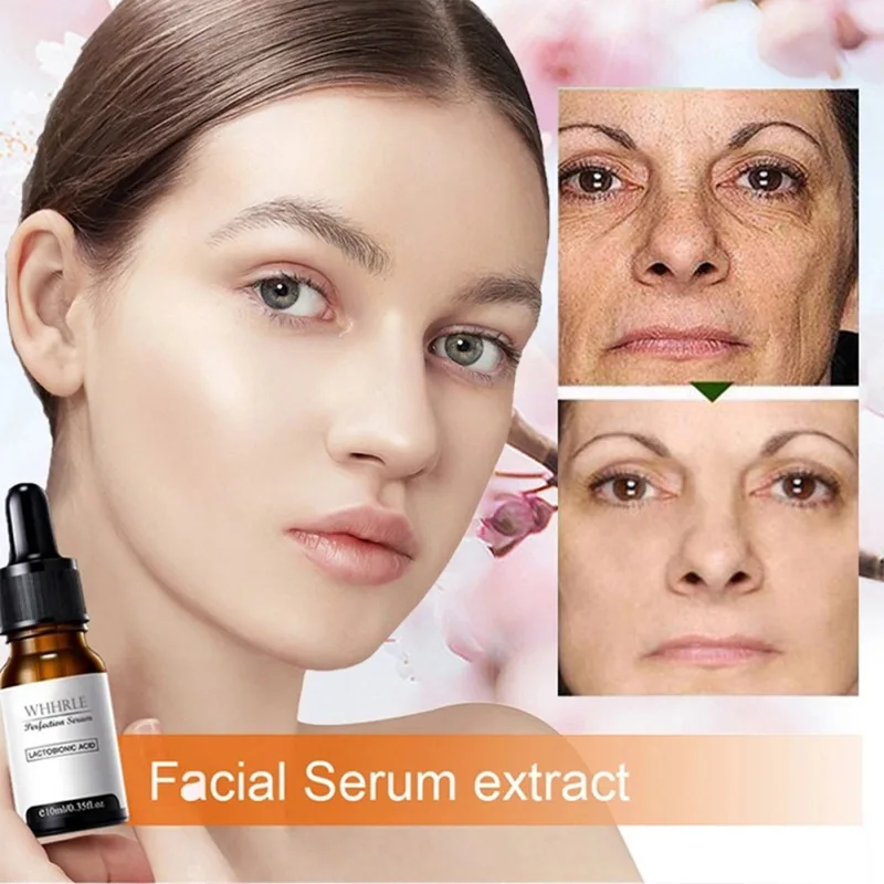 

10ml Hydrating Face Serum Shrink Pores Repair Firm Skin Care Essence Anti-Aging Reduce Fine Lines Wrinkles Oil