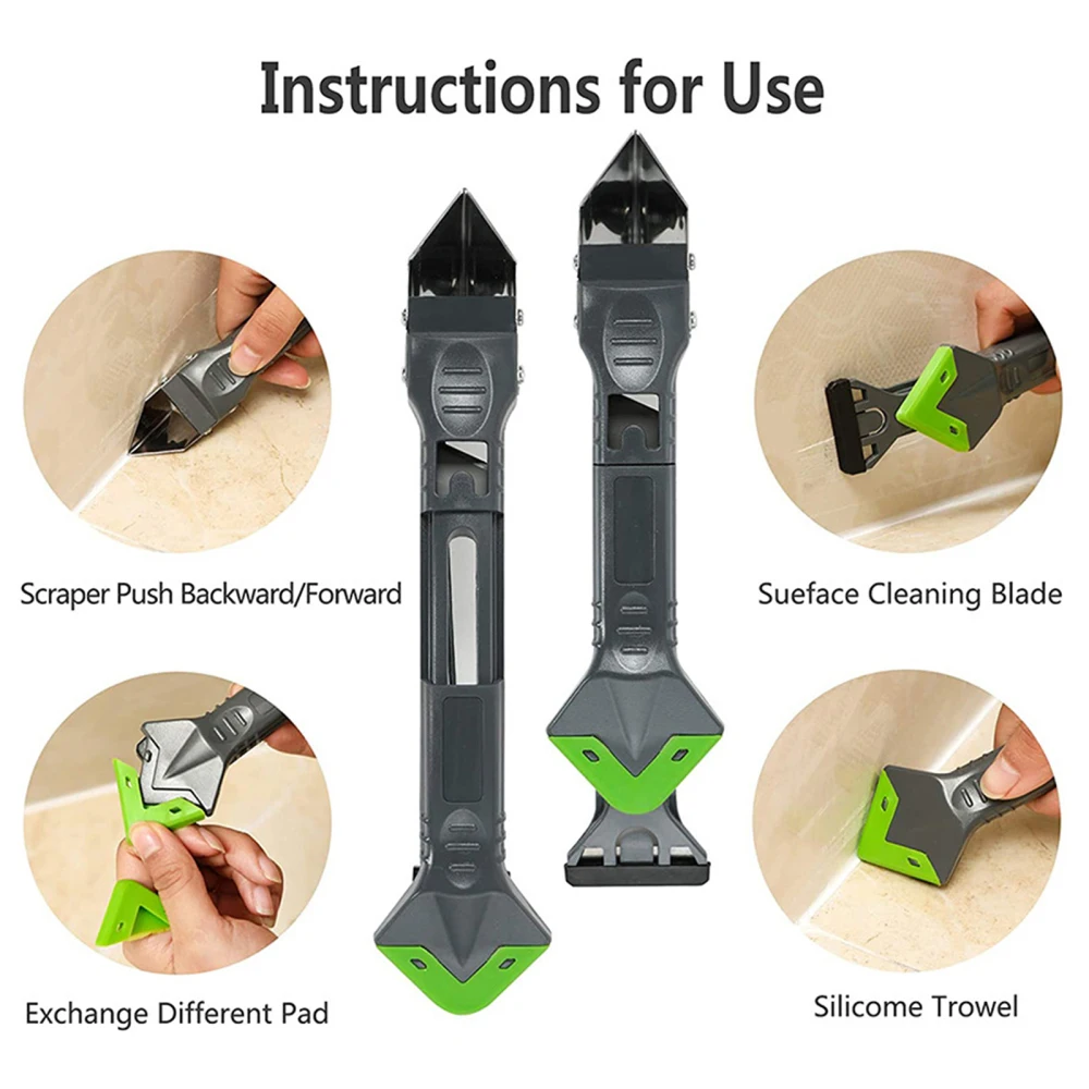 

Applicator Set Caulking Tool 30 In 1 6 In 1 30pcs Hand Tools 11Pcs Sealant Finishing Scraper Kit