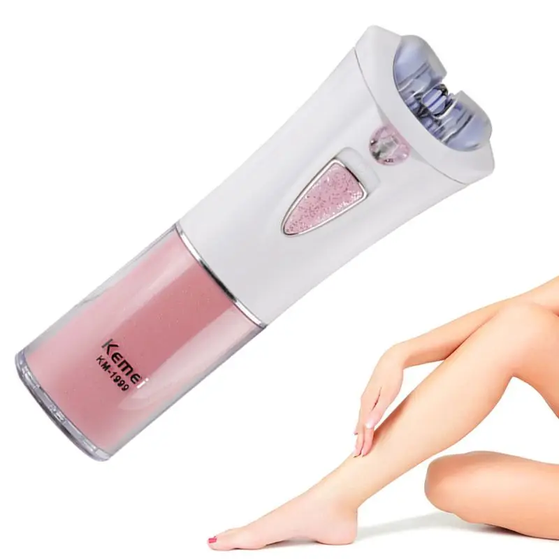 Моющийся Портативный Женский Триммер для отдыха женский Электрический эпилятор