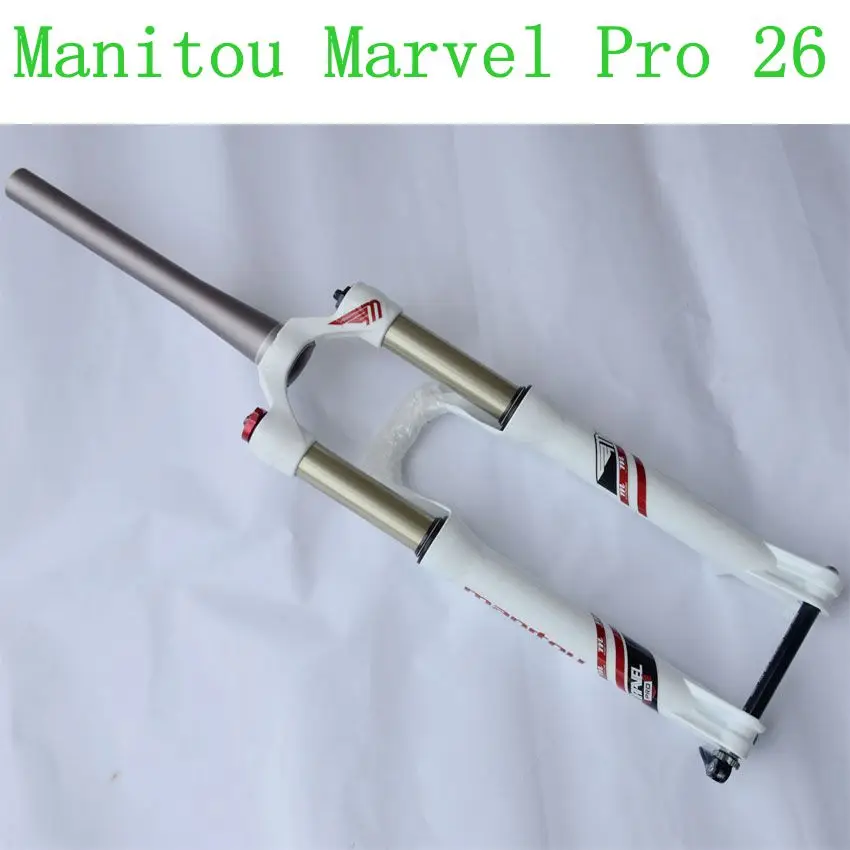 Велосипедная вилка Marvel Pro 26 размер, вилка для горного MTB велосипеда, матовая черная pk SR SUNTOUR, воздушные вилки marvel, подвеска