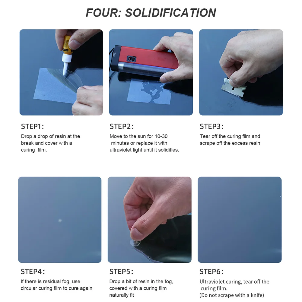 

Windshield Repair Kit Auto Glass Car Cracked Glass Windscreen Repair Tool Liquid Glass Repair Kit Auto Cars Acccessories