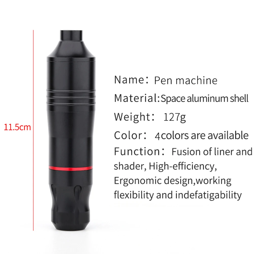 Вращающаяся тату ручка гибридная машинка для перманентного макияжа с