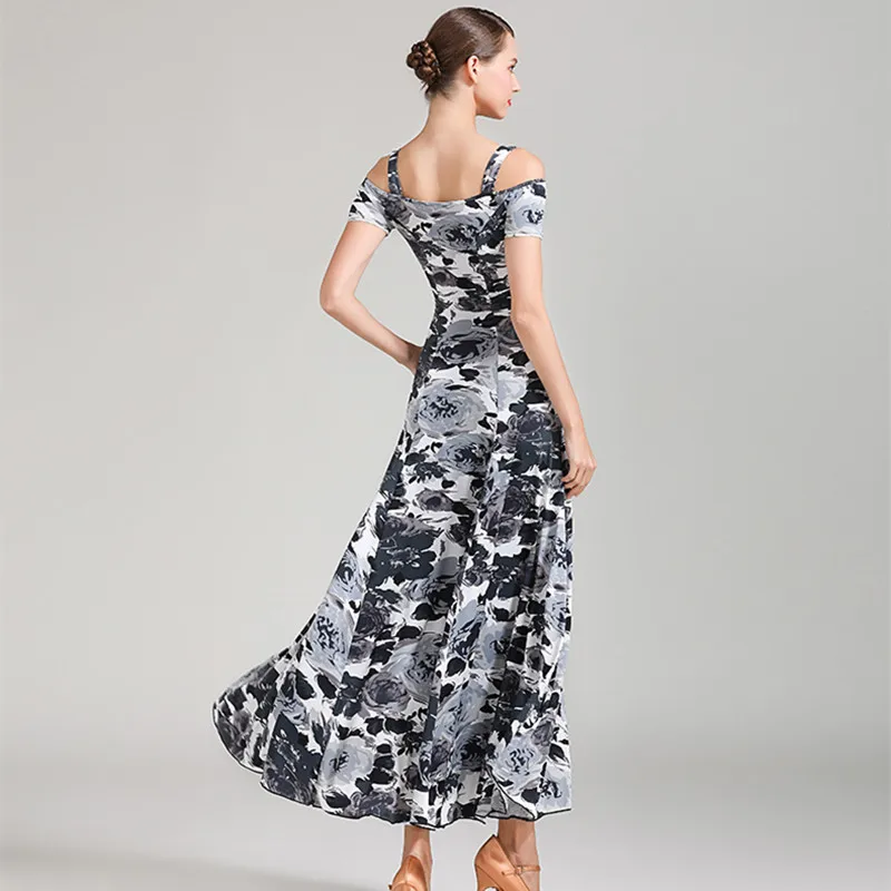 Платье для бальных танцев платье вальса Дешевое китайские костюмы Танго