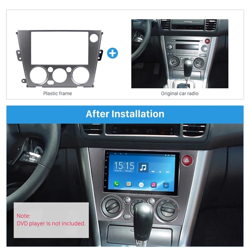 Автомобильный комплект для автомагнитолы 2Din крепление Fascia ДЛЯ Subaru Legacy Outback левая
