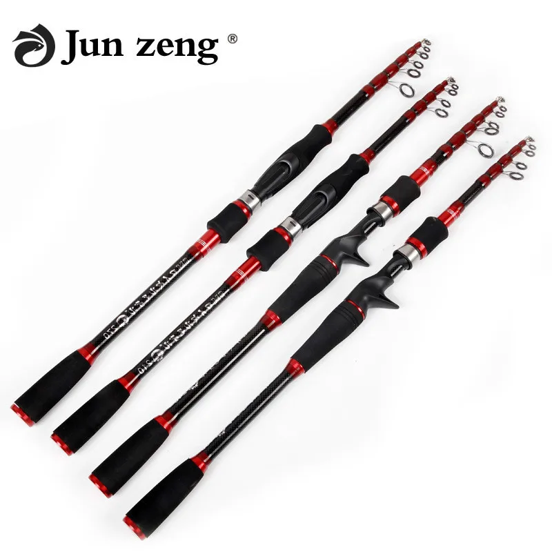 

Телескопическая удочка Junzeng, 1,8 м, 2,1 м, 2,4 м, 2,7 м