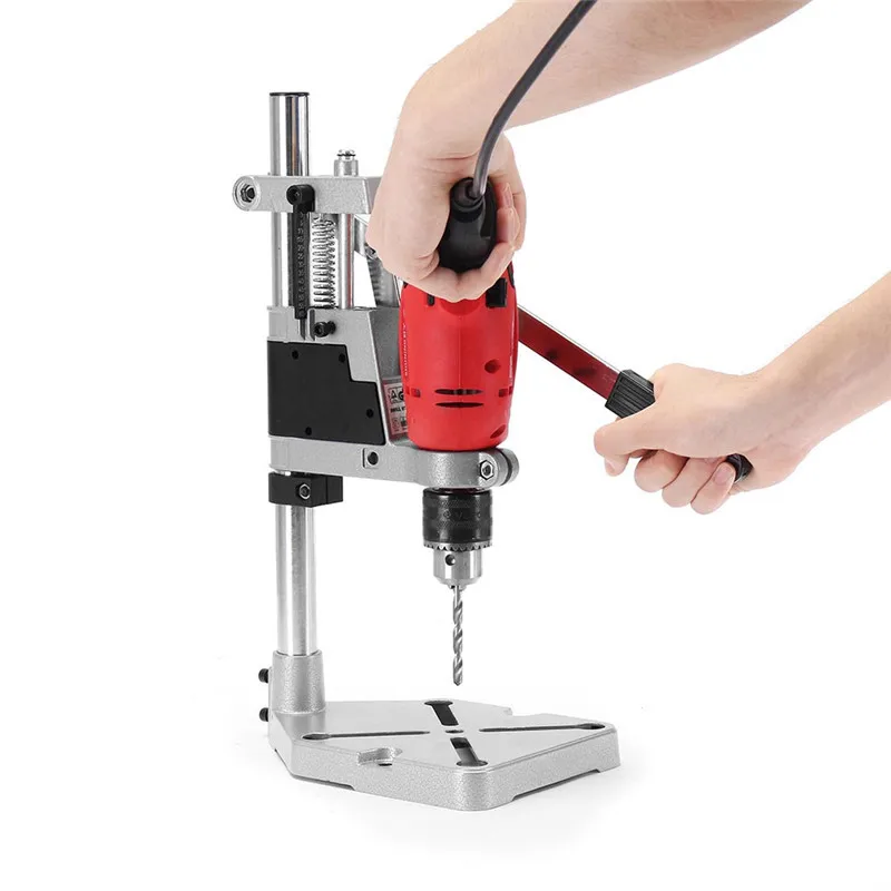 

Electric Drill Holder 400mm Drilling Stand Grinder Rack Stand Clamp Bench Press Stand For Holding Electric Drill DIY Woodwork