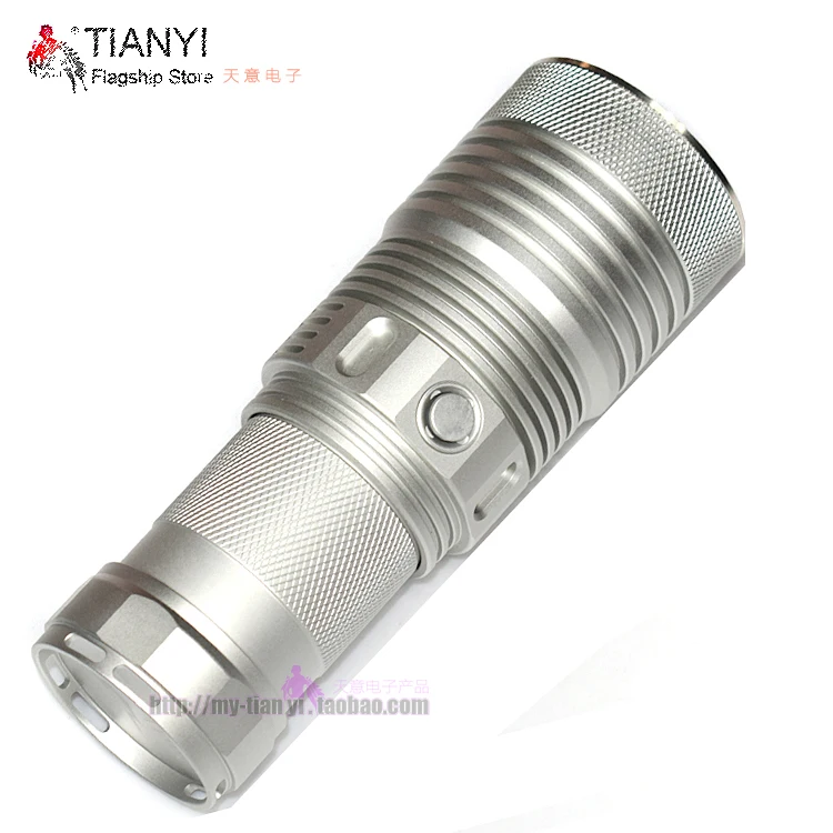 HaikeLite mt07s-hi CREE XHP35 HI светодиодный фонарик серебристый холодный белый 3000лм CW супер яркий светодиодный фонарик дальнего действия 500 м
