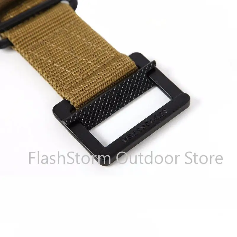 

Totrait Men Tactical Belt Nylon Military Waist Belt with Metal Buckle Adjustable Heavy Training Waist Belt Hunting Accessories