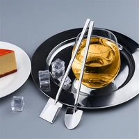 new 304 stainless steel tableware set watermelon spoon creative ice spoon tea spoon dessert coffee ice cream tea spoon