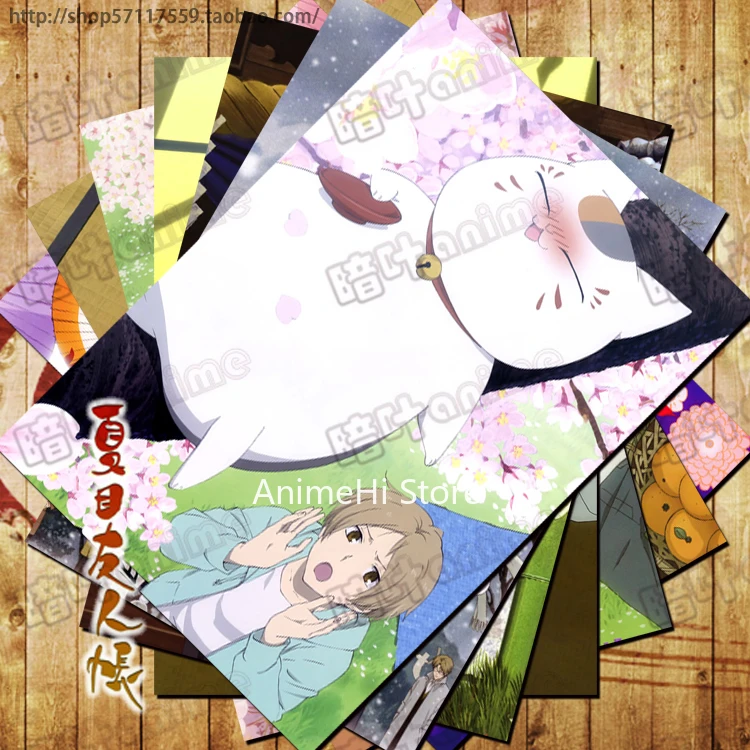 

10 шт./партия Аниме Natsume плакаты Takashi reiko Учиха Мадара Natori сюити настенные картины для Коллекция A3 наклейки