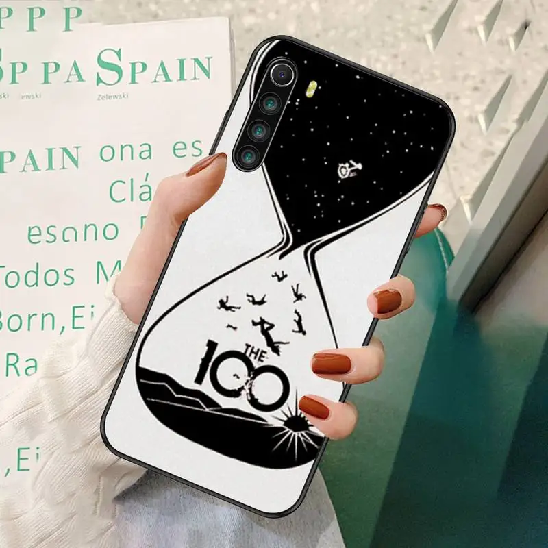 

ZFGHSHYQ Hot The Hundred The 100 Black TPU Phone Case For Redmi 7 8 9 A K20 30 Pro Note 8 9 Pro 9s