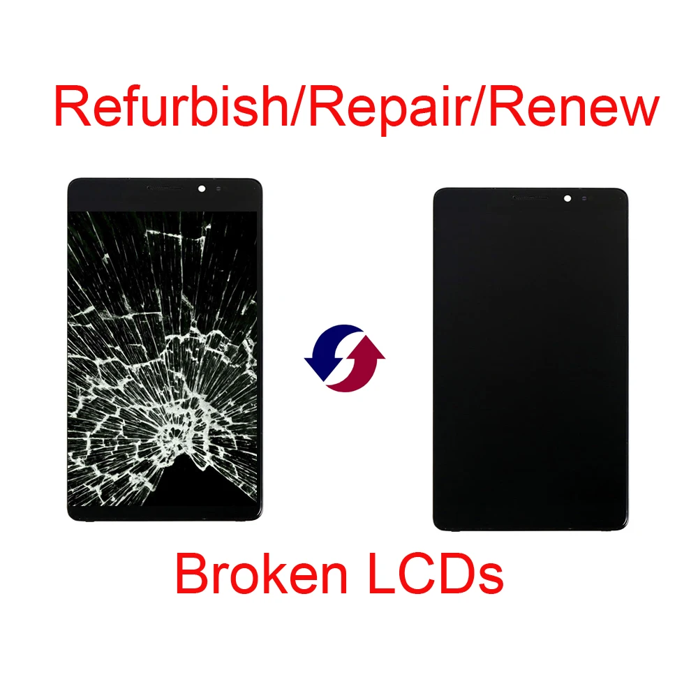 

Broken Screen Repair/Renew/Buyback Cracked LCD Refurbish Service for iPhone/Samsung/iPad/iWatch/Huawei/LG/Xiaomi/SONY/Google